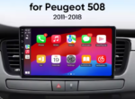 Junsun V1pro Wireless Carplay Android Auto Radio For Peugeot 508 508SW 2011-2018 4G Car Intelligent Systems GPS 2din Autoradio