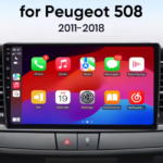 Junsun V1pro Wireless Carplay Android Auto Radio For Peugeot 508 508SW 2011-2018 4G Car Intelligent Systems GPS 2din Autoradio
